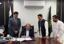 صوبائی وزیر صنعت و تجارت پنجاب سے ورلڈ ٹریڈ ڈیولپرز انکارپوریٹڈ کے چیف ایگزیکٹو آفیسر کی ملاقات