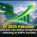 گرین پاکستان انیشی ایٹو کے انقلابی اقدامات؛ سیاحت میں تاریخی اضافہ، 2025 میں 10 لاکھ سے زائد غیر ملکی سیاحوں کی آمد