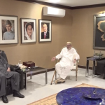 صدر مملکت آصف علی زرداری سے سیاسی رہنما سابق ممبر قومی اسمبلی غوث بخش مہر اور رکن قومی اسمبلی شہریار مہر کی ملاقات