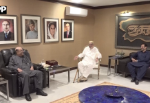 صدر مملکت آصف علی زرداری سے سیاسی رہنما سابق ممبر قومی اسمبلی غوث بخش مہر اور رکن قومی اسمبلی شہریار مہر کی ملاقات