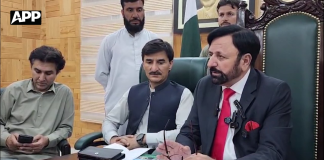چیف الیکشن کمشنر گلگت بلتستان راجہ شہباز خان کی اہم پریس کانفرنس