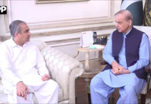 وزیراعظم شہباز شریف سے وفاقی وزیر داخلہ کی ملاقات