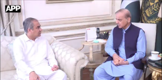 وزیراعظم شہباز شریف سے وفاقی وزیر داخلہ کی ملاقات