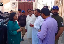شجاع آباد:اسسٹنٹ کمشنر کا محرم الحرام انتظامات کے سلسلے میں جلوس روٹس کا دورہ، سہولیات کا جائزہ لیا