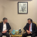 وزیرِ اعظم کے معاونِ خصوصی برائے صنعت و پیداوار ہارون اختر خان سے قازقستان کے سفیر کی ملاقات