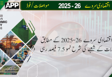 قومی اقتصادی سروے 2025-26: معلومات اور مواصلات کےشعبہ کی شرح نمو7.5فیصد رہی
