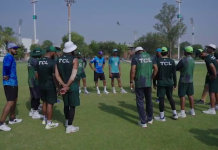 این سی اے ریڈ بال کیمپ لاہور میں کامیابی سے جاری