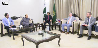وفاقی وزیر برائے بین الصوبائی رابطہ رانا ثناء اللہ سے روسی سفیر البرٹ خوریف کی ملاقات