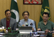 ملک میں کھیلوں خصوصاً کرکٹ کے فروغ اور نوجوانوں کو میدانوں تک لانے کے لیے عملی اقدامات کیے جا رہے ہیں، وفاقی وزیر ریلوے حنیف عباسی