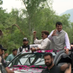 وفاقی وزیر انجینئر امیر مقام کی قیادت میں کوہالہ سے راڑہ مظفرآباد تک “پاکستان ہمیشہ زندہ باد” کے عنوان سے تاریخی اورعظیم الشان ریلی
