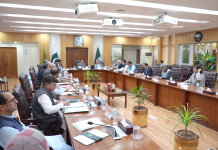 صوبہ خیبرپختونخواہ میں بلدیاتی انتخابات کے انعقاد کی تاریخ مقرر کرنے سے متعلق اجلاس