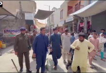 ڈی سی محمد اشرف کا مین بازار لودھراں میں بیوٹیفکیشن منصوبے کا معائنہ، بروقت و معیاری تکمیل یقینی بنانیکی ہدایت