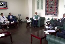 وفاقی وزیرقانون اعظم نذیر تارڑ سے یو این ویمن کے چیف آف اسٹاف محمد نصیری کی ملاقات