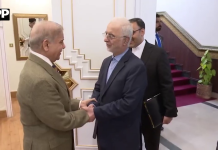 وزیراعظم محمد شہباز شریف سے اسلامی جمہوریہ ایران کے وزیرِ داخلہ اسکندر مومنی کی ملاقات