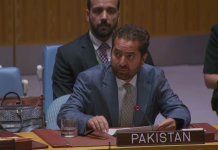 سلامتی کونسل میں بھارتی بیان پر پاکستان کا دوٹوک جواب، بھارت دہشت گردی کا سرپرست قرار