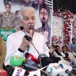 آزاد کشمیر کا الیکشن ایک ریفرنڈم ہے،کشمیر ایک سیاسی ایشو نہیں ہمارے وجود کا مسئلہ ہے،وزیر دفاع