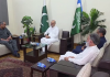 وفاقی وزیر داخلہ محسن نقوی کی منصورہ آمد،امیر جماعت اسلامی حافظ نعیم الرحمان سے ملاقات