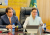 وزیر ریلوے محمد حنیف عباسی سے سینئر وزیر پنجاب مریم اورنگزیب کی ملاقات