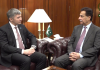 اسپیکر قومی اسمبلی سردار ایاز صادق سے قازقستان کے سفیر یرزہان کستافن کی الوداعی ملاقات
