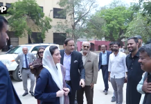خاتونِ اوّل بی بی آصفہ بھٹو زرداری کا لیاری میں واقع اسپینسر آئی ہسپتال کا دورہ