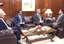 اسپیکر قومی اسمبلی سردار ایاز صادق سے آذربائیجان کے سفیر خضر فرہادوف کی الوداعی ملاقات