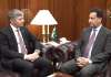 اسپیکر قومی اسمبلی سردار ایاز صادق سے قازقستان کے سفیر یرزہان کستافن کی الوداعی ملاقات