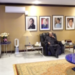 کراچی: صدرِ مملکت آصف علی زرداری سے وزیرِ داخلہ محسن نقوی کی ملاقات