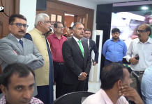 چیئرمین این ڈی ایم اے کا پی ڈی ایم اے ہیڈ آفس کا دورہ، پنجاب میں مون سون اور سیلاب سے نمٹنے کی تیاریوں کا تفصیلی جائزہ