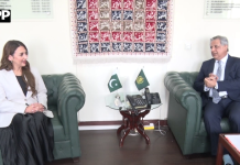 امریکی ناظم الامور کی اعظم نذیر تارڑ سے ملاقات، پاک امریکہ تعلقات، علاقائی امن اور قانونی تعاون پر تبادلۂ خیال