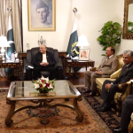 صدر آصف علی زرداری سے سویڈن میں پاکستان کے نامزد سفیر احمد امجد علی کی ملاقات، تجارت اور ٹیکنالوجی کے شعبوں میں تعاون بڑھانے پر زور