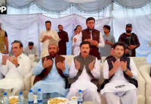 گورنر خیبرپختونخوا فیصل کریم کنڈی کی جاوید آفریدی سے والدہ کے انتقال پر تعزیت