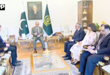 وزیرِاعظم شہباز شریف سے قازقستان کے سفیر کی الوداعی ملاقات