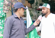 قصور میں جشنِ آزادی کی تیاریاں عروج پر ، بازاروں میں سبز ہلالی پرچموں اور رنگ برنگے اسٹالز کی بہار