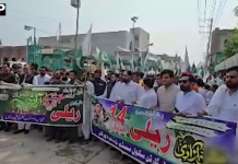 ملک بھر کی طرح نوشہرہ ورکاں میں جشن آزادی کی تقریبات جاری