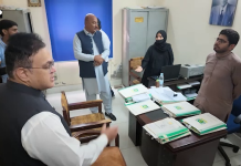 ایم ڈی ہارٹیکلچر ایجنسی لاہور کا مختلف ڈائریکٹوریٹس کا اچانک دورہ