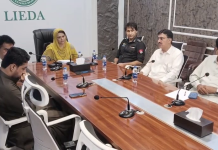 کمشنر لسبیلہ ڈویژن سائرہ عطاء کے زیرصدارت لیڈاکانفرنس ہال میں حب ماسٹر پلان اورسیف سٹی پراجیکٹ کے حوالے سے اجلاس کا انعقادکیا گیا
