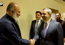 شام کے وزیر خارجہ اسعد حسن الشیبانی کا اعلیٰ سطحی وفد کے ہمراہ وزارت تجارت کا دورہ