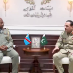 کانگو کی اعلیٰ سطح کی دفاعی وفد کی جی ایچ کیو آمد، فیلڈ مارشل عاصم منیر سے ملاقات