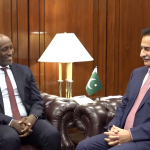 اسپیکر قومی اسمبلی سے اقوام متحدہ کے ریزیڈنٹ کوآرڈینیٹر کی الوداعی ملاقات