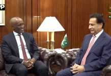 اسپیکر قومی اسمبلی سے اقوام متحدہ کے ریزیڈنٹ کوآرڈینیٹر کی الوداعی ملاقات