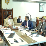 وفاقی وزیر صحت مصطفیٰ کمال سے وفاقی وزیر خزانہ کے مشیر عدنان پاشا کی ملاقات