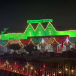 عید میلاد النبی ﷺ: راولپنڈی ریلوے اسٹیشن کو برقی قمقموں سے سجایا گیا