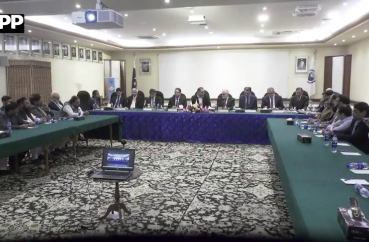 وزیر مملکت بلال اظہر کیانی کا کراچی چیمبر آف کامرس اینڈ انڈسٹری کا دورہ