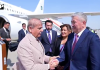 وزیراعظم شہباز شریف تین روزہ دورے پر بشکیک پہنچ گئے