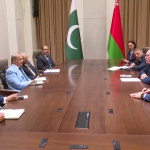 وزیراعظم کی ایس سی او سربراہی اجلاس کے موقع پر صدرِ بیلاروس سے ملاقات