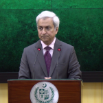 پاکستان نے شنگھائی تعاون تنظیم کی صدارت سنبھال لی ہے، آئندہ سال ایس سی او کونسل آف ہیڈز آف اسٹیٹ کے اجلاس کی میزبانی کرے گا: ترجمان دفتر خارجہ طاہر حسین اندرابی کی پریس بریفنگ