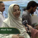 ملکی سلامتی کے لیے افواج، اداروں اور جوانوں کے ساتھ سیسہ پلائی ہوئی دیوار بن کر کھڑے ہیں: سائرہ افضل تار