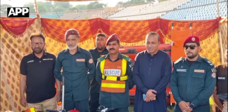 قائداعظم اسٹیڈیم میرپور میں یومِ دفاع کے حوالے سے معلوماتی نمائش منعقد