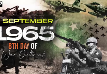 یومِ دفاع و شہداء خصوصی یادگارِ 1965ستمبر 1965 کی جنگ کا آٹھواں روز، پاک فوج کی بھرپور جوابی کارروائیاں