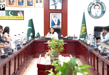 گیٹس فاؤنڈیشن کے اعلیٰ سطحی وفد کی چیئرپرسن بی آئی ایس پی سینیٹر روبینہ خالد سے ملاقات